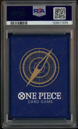 2024 One Piece OP08 EN Manga Alternate Art #118 Silvers Rayleigh PSA 10 GEM MINT - Image 3