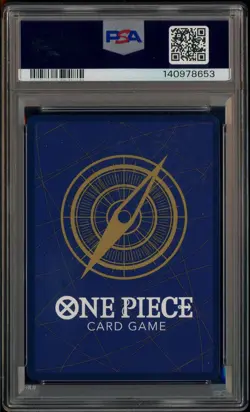 2025 One Piece EN Serialized Top Prize #OP07-119 Portgas D. Ace 0608/1000 PSA 10 - Image 3