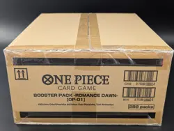 One Piece English OP-01 Romance Dawn Booster Pack Box Case Sealed - Image 3