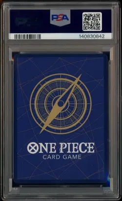 One Piece TCG Shanks Silver Foil Anniversary OP13 PSA 10 - Image 3