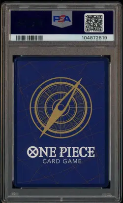 2024 One Piece OP09 En Alternate Art #119 Monkey D. Luffy Wanted Poster PSA 10 - Image 3