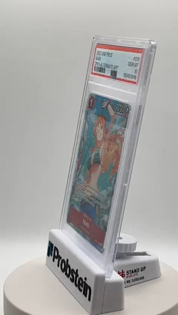 2022 One Piece OP01 EN Pre-Errata Alpha Alternate Art #016 Nami PSA 10 GEM MINT - Image 2