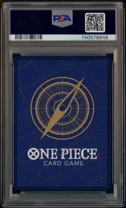 2025 One Piece OP13 EN Manga Alternate Art #119 Portgas D. Ace PSA 10 GEM MINT - Image 3