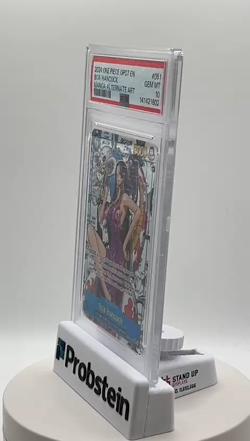 2024 One Piece OP07 Manga Alternate Art #051 Boa Hancock PSA 10 GEM MINT - Image 2