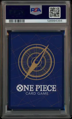 2025 ONE PIECE OP11 MONKEY D LUFFY 3RD ANNIVERSARY SILVER OP05-119 PSA 10 - Image 3
