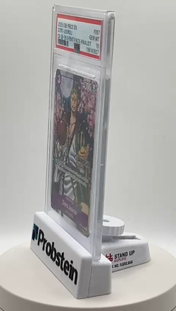 2025 One Piece EN CS 25-26 Finalist Textured Black Stamp Zoro Juurou PSA 10 - Image 2