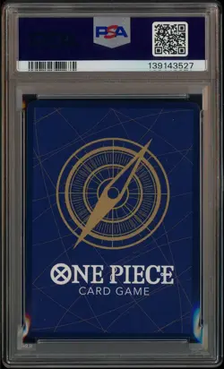 2025 One Piece EN CS 25-26 Finalist Textured Black Stamp Zoro Juurou PSA 10 - Image 3