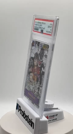 2024 One Piece OP09 En Manga Alternate Art #119 Monkey D. Luffy PSA 10 GEM MINT - Image 2
