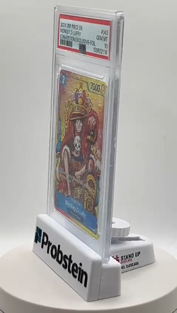 2024 One Piece EN Convention Foil #043 Monkey D Luffy PSA 10 GEM MINT - Image 2