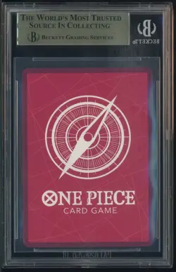 Monkey.D.Luffy ST01-001 Super Pre-Release Starter Deck 1: Straw Hat Crew BGS 10 - Image 3