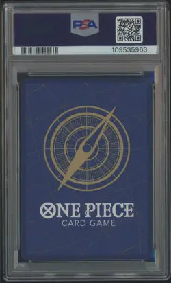 2024 One Piece PRB01 EN Manga Alternate Art #120 Shanks PSA 10 GEM MINT - Image 3