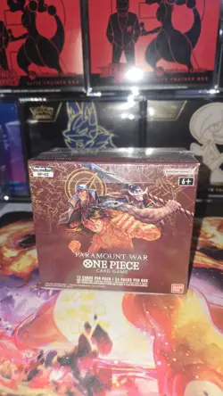 One Piece TCG: Paramount War - Booster Box - Paramount War (OP02) English G2 811039039080 - Image 1
