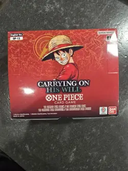 One Piece OP-13 Carrying On His Will Booster Box English NEW 24 packs - Image 1
