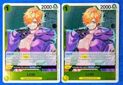 2x Lilith OP13-113 R | NM | Carrying on His Will | One Piece TCG | EN - Image 1