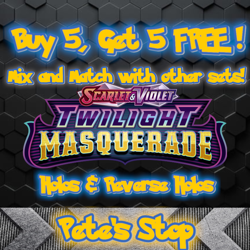 Pokemon Cards - Scarlet & Violet - Twilight Masquerade - Holos & Reverse Holos - Image 1