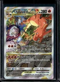 2019-2023 Pokemon SWSH Black Star Promos Charizard VST #SWSH262 - Image 1
