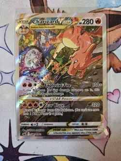 2019-2023 Pokemon SWSH Black Star Promos Charizard VST Full Art #SWSH262 - Image 1