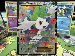 Shaymin Meloetta Mewtwo Kirila pokemon card lot 5 Cards NM,LP,MP Holo - Image 2