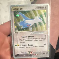 Pokemon TCG Latios ex EX Dragon 94/97 Ultra Rare Holo 100 HP 2003 Card - Image 1