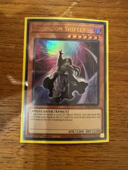 Dimension Shifter Ultra Rare RA01-EN014 1st ED NM Yugioh Card English - Image 1