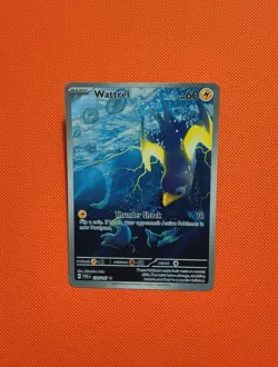 Pokemon TCG Wattrel Scarlet & Violet Twilight Masquerade Holo Card 178/167 - Image 3