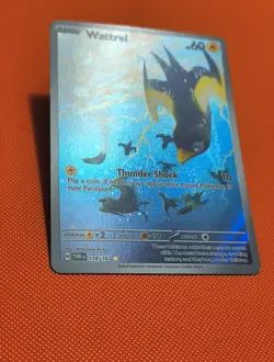Pokemon TCG Wattrel Scarlet & Violet Twilight Masquerade Holo Card 178/167 - Image 5