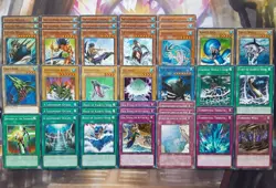 Yugioh Mako Tsunami 40 Card Deck Anime Legendary Fisherman Citad **HOT** + Bonus - Image 1