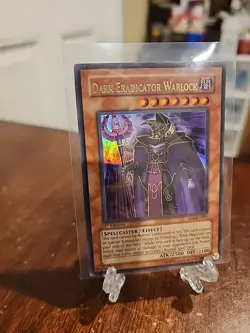 Dark Eradicator Warlock SD6-EN001 1st Edition Ultra Rare Yugioh Card - Image 2