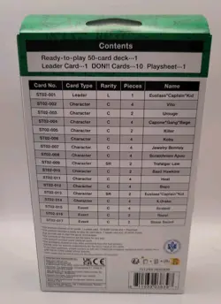 One Piece Card Game 3x Starter Decks Bundle Lot ST-02 ST-03 ST-04 New Sealed - Image 4