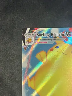 Surfing Pikachu VMAX 009/025 NM Celebrations Ultra Rare Holo Pokemon TCG Card - Image 3