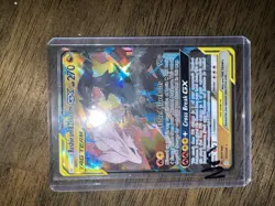 Pokemon Tag Team Reshiram Zekrom GX Full Art Holo Card 157/236 Sm-Cosmic Eclipse - Image 1