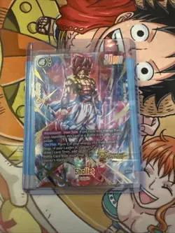 Shallet FS10-08 Bonus Pack Gold Art Dragon Ball Legends Promo Card - Image 1