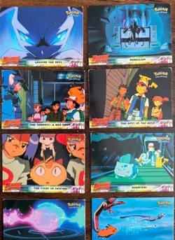 Topps Pokemon Mewtwo Strikes Back Trading Card Set NM Condition! - Image 3