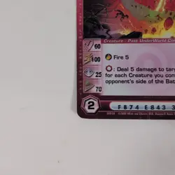 Chaotic TCG Card Kaal Creature Ultra Rare AU Alliances Unraveled Max ES - Image 4