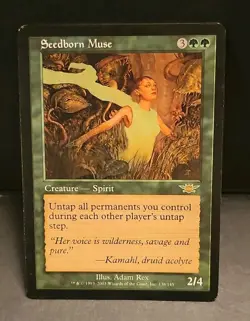 💥💥 Seedborn Muse 💥💥 MTG Legions MT/NM 🌟RARE🌟 Regular Magic the Gathering - Image 1