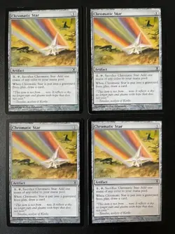 MTG- Chromatic Star x4 - Time Spiral - Image 1
