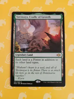 MTG Yavimaya, Cradle of Growth Modern Horizons 2 - Image 1