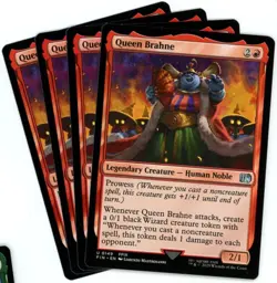 x4 Queen Brahne - 0149 - Final Fantasy - MTG - NM/M - Image 1