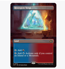 Riverpyre Verge (Borderless) Aetherdrift Foil - Image 1