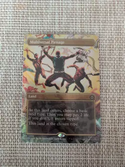 Multiversal Passage - Foil Extended Art Borderleww SPM NM MTG - Image 1