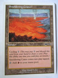 MTG Smoldering Crater Beatdown Land Light Play!! - Image 1
