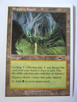 MTG Slippery Karst Beatdown Land Light Play!! - Image 1