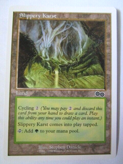 MTG Slippery Karst Land Light Play!! - Image 1