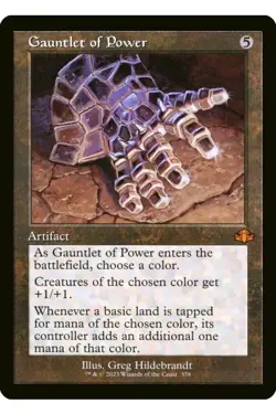 1x MTG Gauntlet of Power - Dominaria Mythic Artifact! NM Mint! Ships fast - Image 1