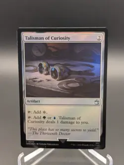 Talisman of Curiosity Universes Beyond: Doctor Who Foil - Image 1