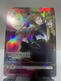 Union Arena - Nobara Kugisaki Foil Winner Promo - Jujutsu Kaisen Anime - Image 1
