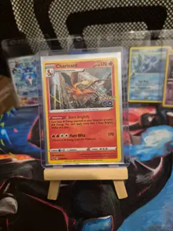 Pokemon TCG Charizard Pokemon Go 010/078 Reverse Holo Rare - Image 1
