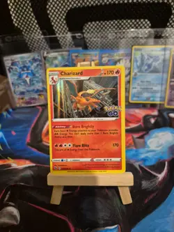 Pokemon TCG Charizard Pokemon Go 010/078 Reverse Holo Rare - Image 2