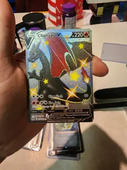 Pokemon Shiny Charizard V 079/073 Secret Rare Champion's Path - Image 1