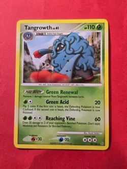 2008 Pokemon Diamond and Pearl Stormfront #29 Tangrowth, R, NF/H, cd1 - Image 1